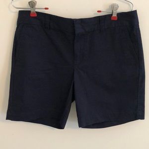 Tommy Hilfiger Chino Shorts, Navy, Inseam 7", Size 6, EUC